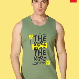 WOOSTRO 2-Pcs Printed Odour-Free Cotton Innerwear Vests VWS26(RUN RED)(MORE LGTGREEN)-picture-13