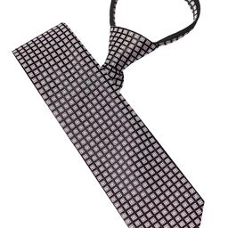 Leonardi Men Woven Design Skinny Tie-image-73