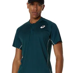 ASICS Men Solid Round Neck Slim Fit T-shirt-image-50