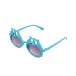 SHOP FRENZY Unisex Kids Round Sunglasses with UV Protected Lens-28