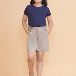 PICCOLO Girls Round Neck T-Shirt With Shorts-image-46