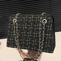 LULU & SKY Printed PU Oversized Shopper Hobo Bag with Cut Work-10