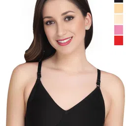 Liigne Pack Of 5 full Coverage Lightly Padded Everyday Bra-picture-0
