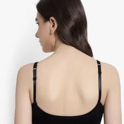 Calcados Black Full Coverage Lightly Padded Bra image 2