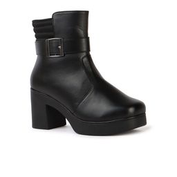 Killer Women Block-Heeled Round Toe Ankle Boots-picture-38