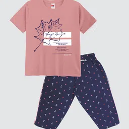 Tee Weavers Boys Printed Night suit-image-73