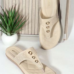 TRASE Women Open Toe Flats-55
