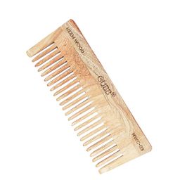 GUBB Effortless Detangling Wide Teeth Neem Comb - Brown-32