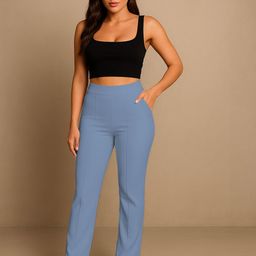 SWADESI STUFF Women Relaxed Easy Wash Cargos Trousers-image-61