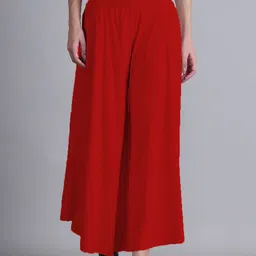GRACIT Women Flared Ethnic Palazzos-image-0
