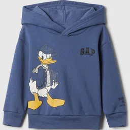 GAP Kids Boys Donald Duck Printed Hooded Sweatshirt-image-64
