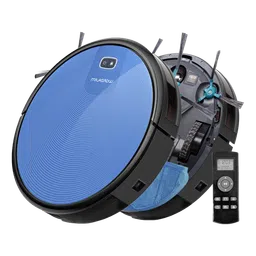 MILAGROW 24 Watts Robotic Vacuum Cleaner (0.6 Litres Tank, Bluebee)-image-4