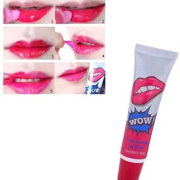 VBA Wow Magic Peel Off Long Lasting Lip Color - 6 ml - Cherry Red image 3