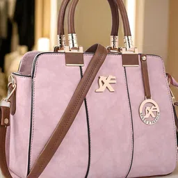 Speed X Fashion Women Solid Structured Handheld Bag-11