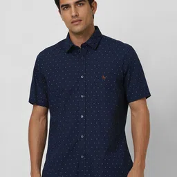 Van Heusen Sport Men Slim Fit Opaque Printed Casual Shirt-image-36