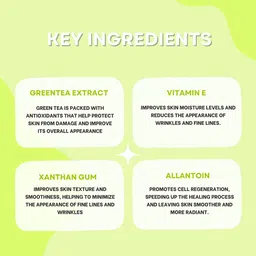 FEBELVN Green Tea Gel With Vitamin E - 180 g image 5