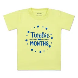 Arvesa Kids Typography Printed Applique T-shirt-picture-28