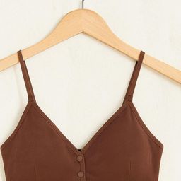FiveFlag Women Brown Bra-55