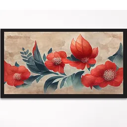 DEKORSTATION Red Canvas Wall Art-image-10