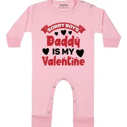 Arvesa Sorry Boys Daddy Is My Valentine Printed Bodysuit-35