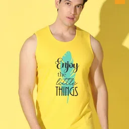 WOOSTRO Pack Of 2 PrintedCombo Cotton Innerwear Vests VWS26(ENJOY YELLOW)(98 MUSTARD)-image-52