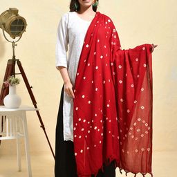 swatika Bandhani Printed Dupatta-picture-5