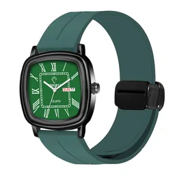 Versatile Men Printed Dial & Straps Analogue Watch Magnetic watch-7