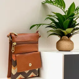 Anouk Geometric Printed Pouch Mobile Accessories-image-90