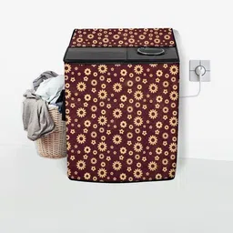 Stylista Waterproof and Dustproof PVC Washing Machine Cover-image-38