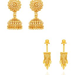 arch fashion Contemporary Jhumkas Earrings-image-94