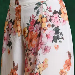Sangria Printed Kurta With Palazzo & Dupatta Set image 4