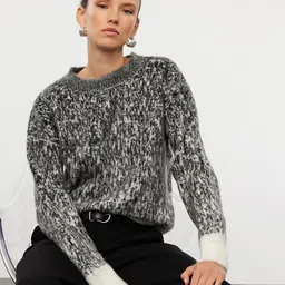 Trendyol Women Printed Pullover-picture-5