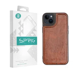 SPRIG Unisex Leather iPhone 14 Plus Impact Resistant Back Case-picture-26