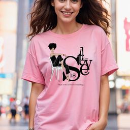 SMARTEES Women Printed Drop-Shoulder Cotton T-shirt-image-11