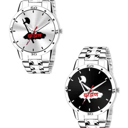 TARIDO Men Pack of 2 Dial & Bracelet Style Straps Analogue Watch COMBO_9519SM0103BRAHMIN-image-41