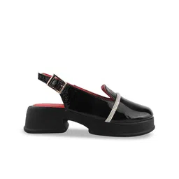 Try Me PU Party Block Mules image 4