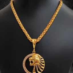 Jemeefly Gold-Plated Circular Pendants with Chains image 4