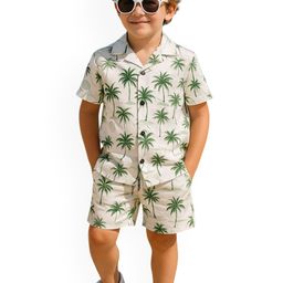 FASHION GRAB Boys Printed Shirt with Shorts-image-13