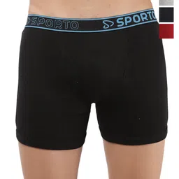 Sporto by Macho Men Pack Of 4 Short Trunk Sprto_M1030-B1-G1-N1-R1-S-picture-29