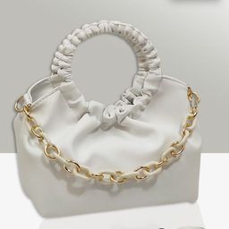 MAGNIFIQUE Textured PU Sling Bag with Quilted-8