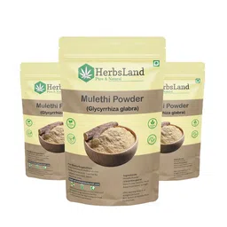 HerbsLand Set Of 3 Mulethi Face Pack Powder-100g each-31