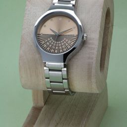 VIRAKTI Women Stainless Steel Bracelet Style Straps Analogue Watch H-24-ROSEGOLD-image-79