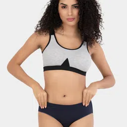 Trylo Pack Of 3 Assorted Hipster Briefs Riza Dior Panty-Assorted Colours-2XL-picture-21