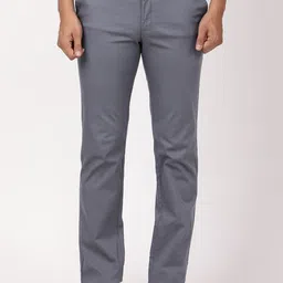 Indian Terrain Men Regular Fit Formal Trouser-image-48