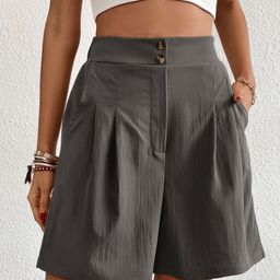 KPOP Women Slim Fit High-Rise Shorts-image-59