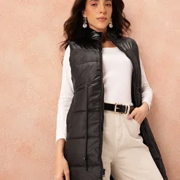 all about you Women Longline Padded Jacket-picture-29