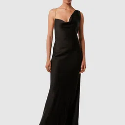 Forever New Cowl Neck Satin Fit & Flare Maxi Dress-image-95