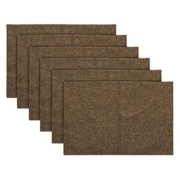 Kuber Industries Brown Multiuses Jute Table Placemat For Kitchen Dining Table Set Of 6-6