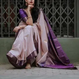 SHOP DROP Woven Design Zari Pure Silk Banarasi Saree-51