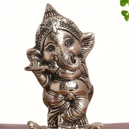 INTERNATIONAL GIFT Silver-Toned Religious Idol Showpiece-picture-6
